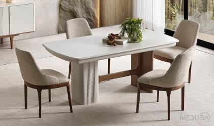 Medusa Home Mobilya - Cremelia Yemek Odası