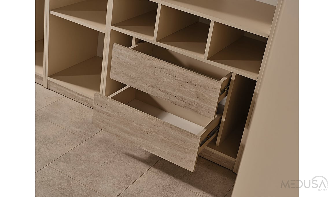 Medusa Home Mobilya - Cremosa 6 Kapaklı Gardırop