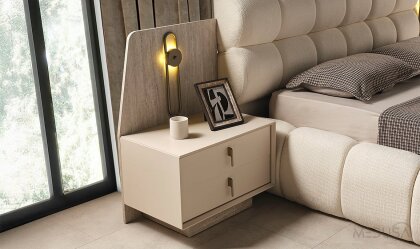 Medusa Home Mobilya - Cremosa 6 Kapaklı Yatak Odası