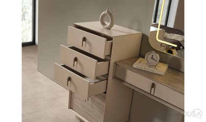 Medusa Home Mobilya - Cremosa 6 Kapaklı Yatak Odası