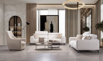 Medusa Home Mobilya - Cristal Koltuk Takımı - Modern Koltuk Takımları Medusa Home Mobilya - Cristal Koltuk Takımı - Modern Koltuk Takımları