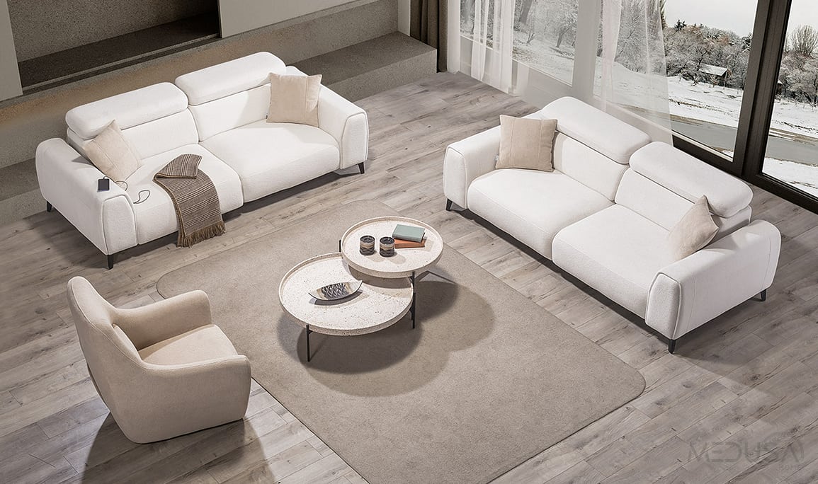 Medusa Home Mobilya - Cristal Koltuk Takımı