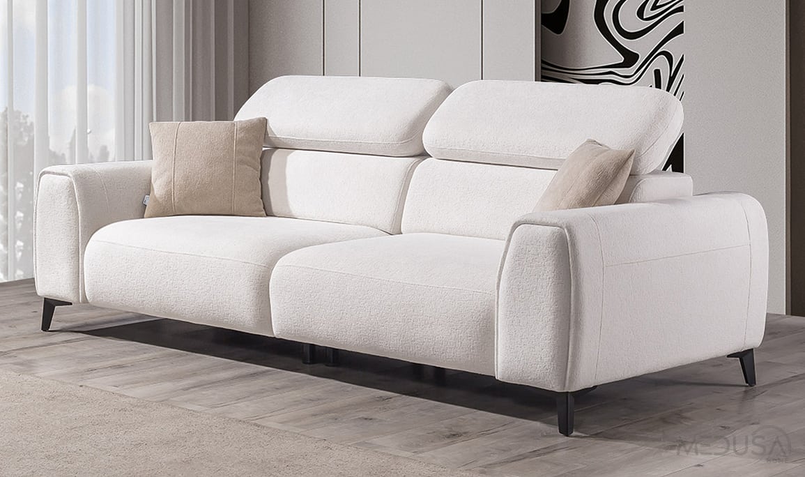 Medusa Home Mobilya - Cristal Üçlü Koltuk