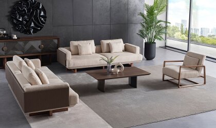 Medusa Home - Cross Ahşap Koltuk Takımı Medusa Home - Cross Ahşap Koltuk Takımı