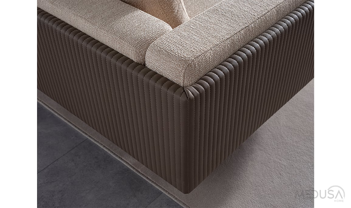 Medusa Home Mobilya - Cross Ahşap Koltuk Takımı