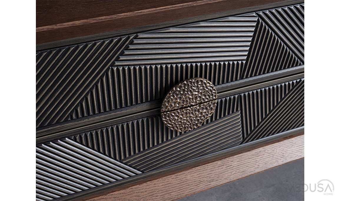 Medusa Home Mobilya - Cross Ahşap Tv Sehpası