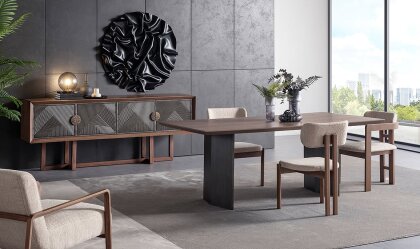 Medusa Home - Cross Ahşap Yemek Odası Medusa Home - Cross Ahşap Yemek Odası