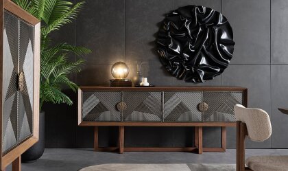 Medusa Home Mobilya - Cross Ahşap Yemek Odası