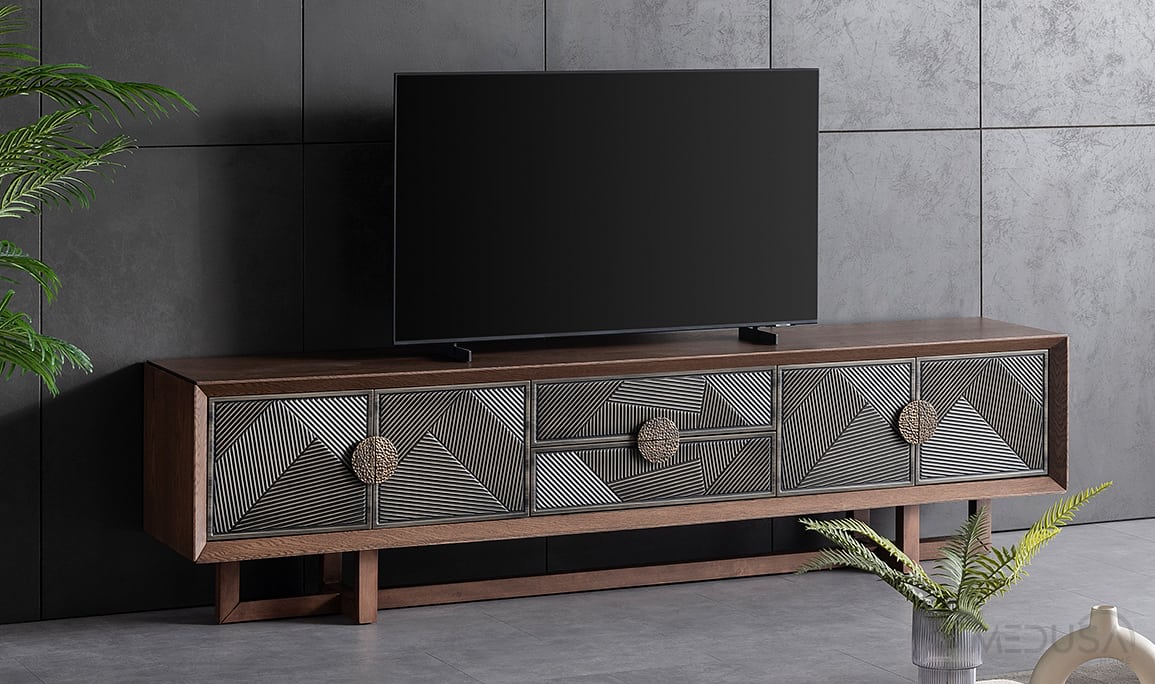 Medusa Home Mobilya - Cross Ahşap Yemek Odası