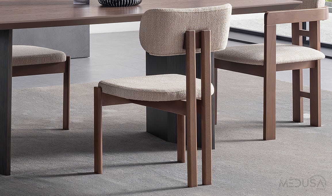 Medusa Home Mobilya - Cross Ahşap Yemek Odası