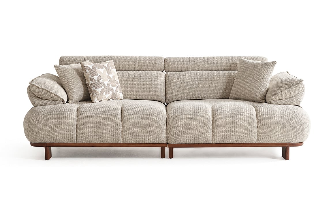Medusa Home Mobilya - Crown Üçlü Koltuk