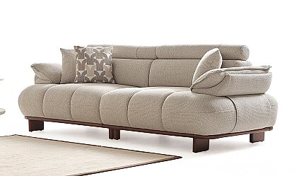 Medusa Home Mobilya - Crown Üçlü Koltuk