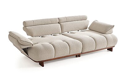 Medusa Home Mobilya - Crown Üçlü Koltuk