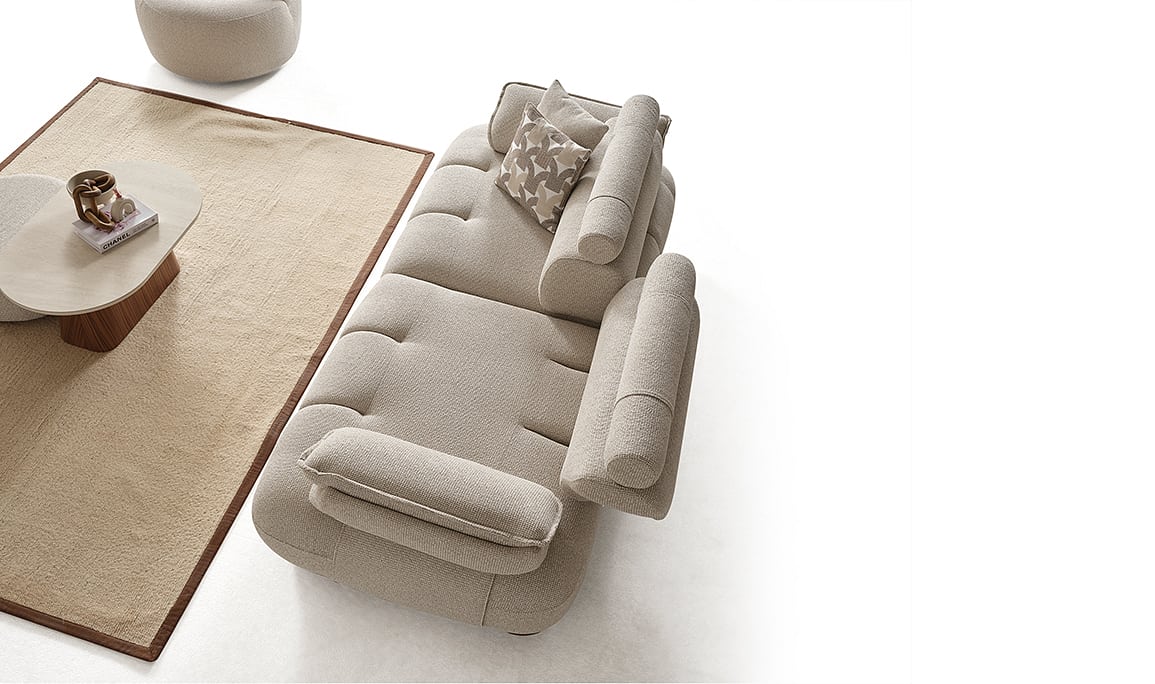 Medusa Home Mobilya - Crown Üçlü Koltuk