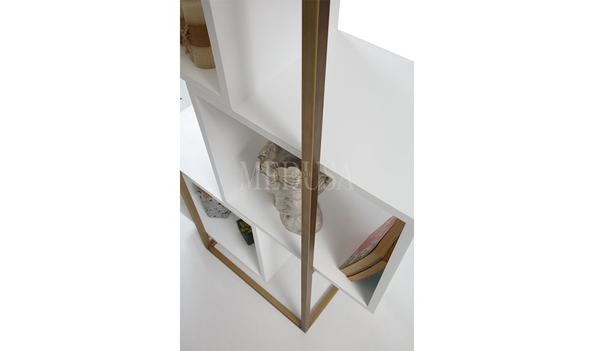 Medusa Home Mobilya - Cruze Ekru Kitaplık