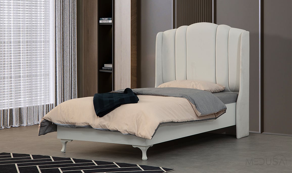 Medusa Home Mobilya - Cunda Beyaz Genç Odası