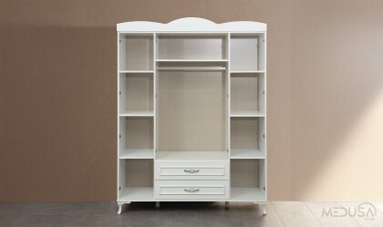 Medusa Home Mobilya - Cunda Beyaz Genç Odası