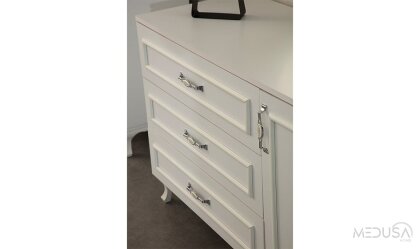 Medusa Home Mobilya - Cunda Beyaz Şifonyer