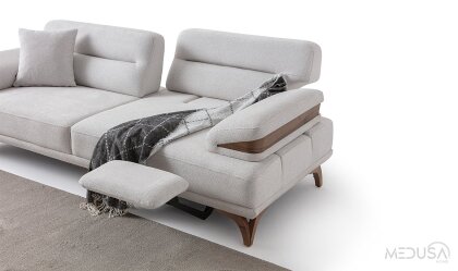 Medusa Home Mobilya - Cuppa Smart Comfort Üçlü Koltuk
