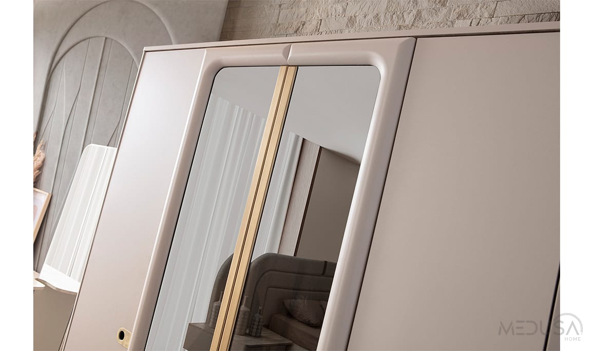 Medusa Home Mobilya - Cupra 6 Kapılı Gardırop