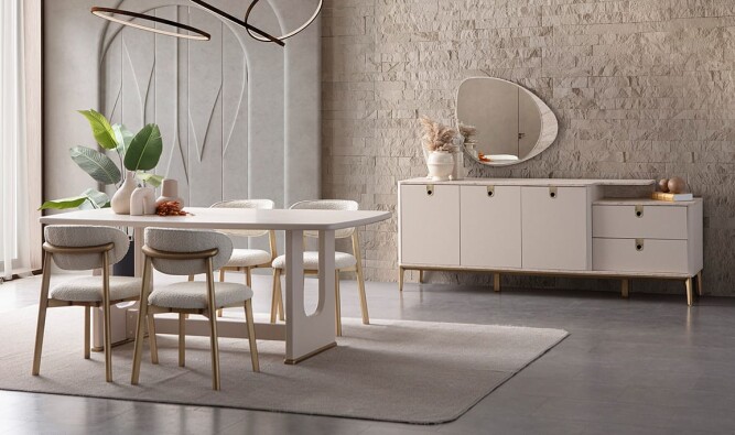 Medusa Home Mobilya - Cupra Yemek Odası - Modern Yemek Odaları