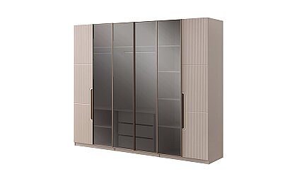 Medusa Home Mobilya - Dafne 6 Kapaklı Gardırop