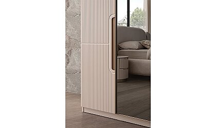 Medusa Home Mobilya - Dafne 6 Kapaklı Gardırop