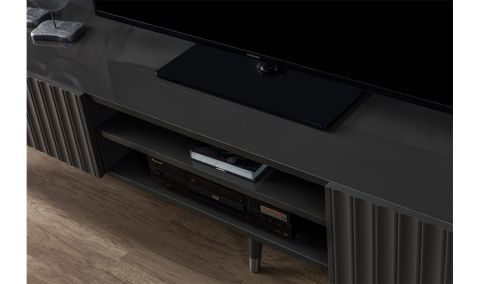 Medusa Home Mobilya - Daisy Antrasit Yemek Odası