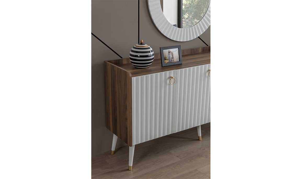 Medusa Home Mobilya - Daisy Ceviz Aytaşı Konsol