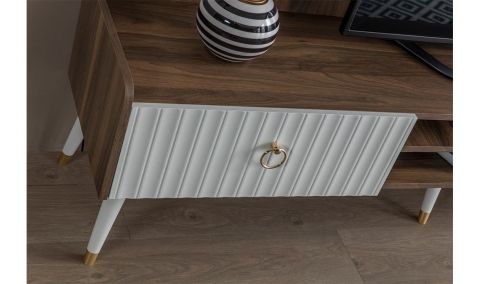 Medusa Home Mobilya - Daisy Ceviz Aytaşı Tv Ünitesi