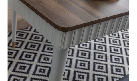 Medusa Home Mobilya - Daisy Ceviz Aytaşı Yemek Masası