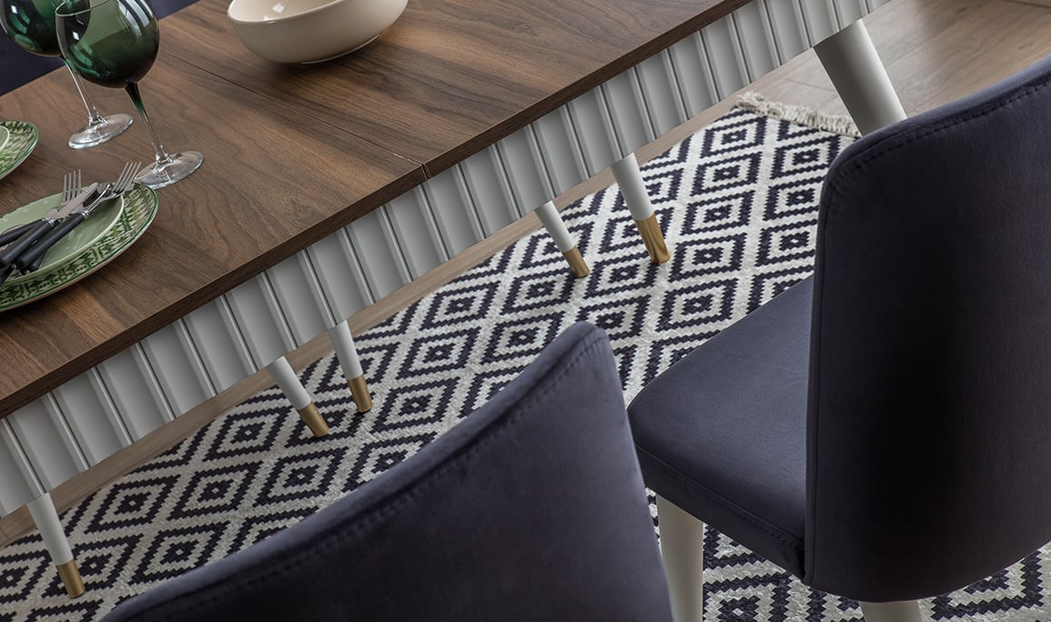 Medusa Home Mobilya - Daisy Ceviz Aytaşı Yemek Masası