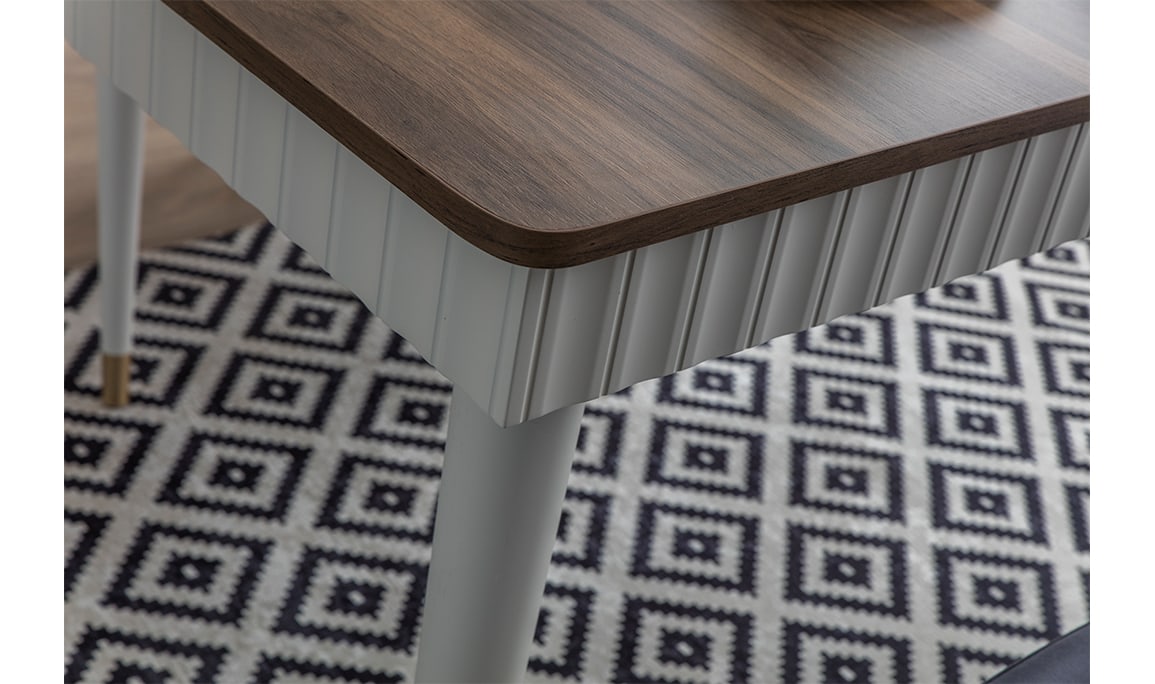 Medusa Home Mobilya - Daisy Ceviz Aytaşı Yemek Odası