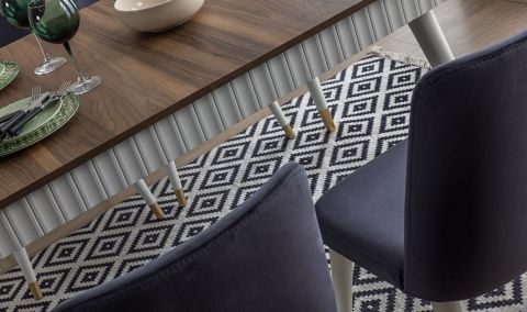 Medusa Home Mobilya - Daisy Ceviz Aytaşı Yemek Odası