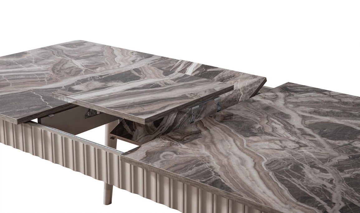 Medusa Home Mobilya - Daisy Gri Yemek Masası