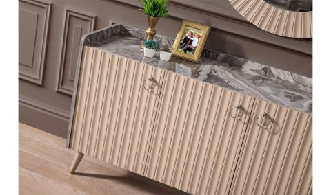 Medusa Home Mobilya - Daisy Krem Konsol