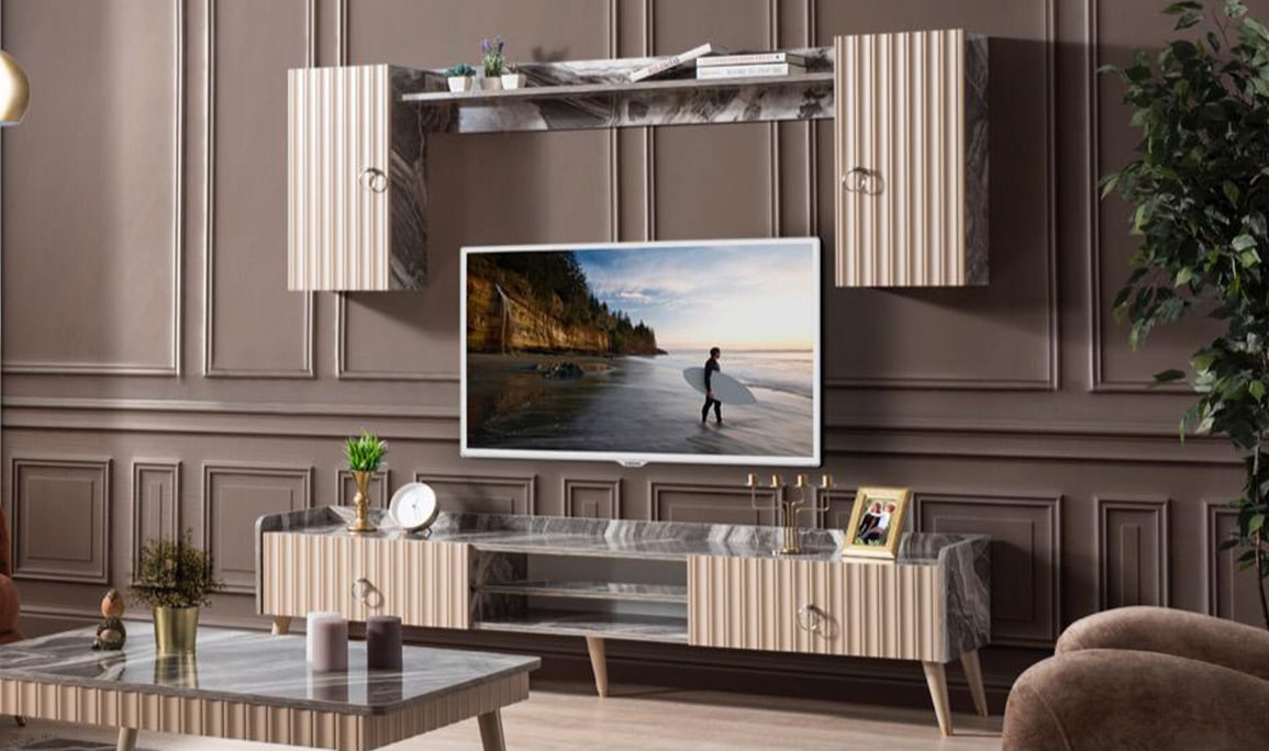 Medusa Home Mobilya - Daisy Krem Yemek Odası