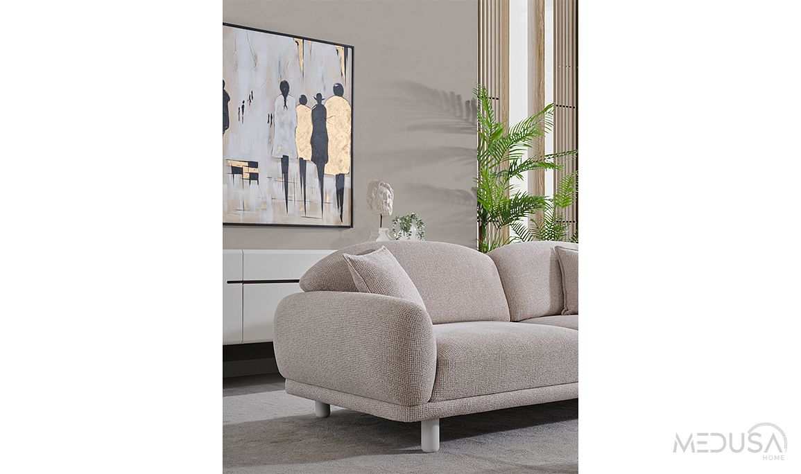 Medusa Home Mobilya - Dallas Üçlü Koltuk