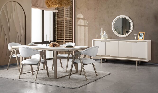 Medusa Home Mobilya - Damla Yemek Odası - Modern Yemek Odaları