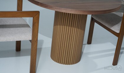 Medusa Home Mobilya - Dante Ceviz Mutfak Masası