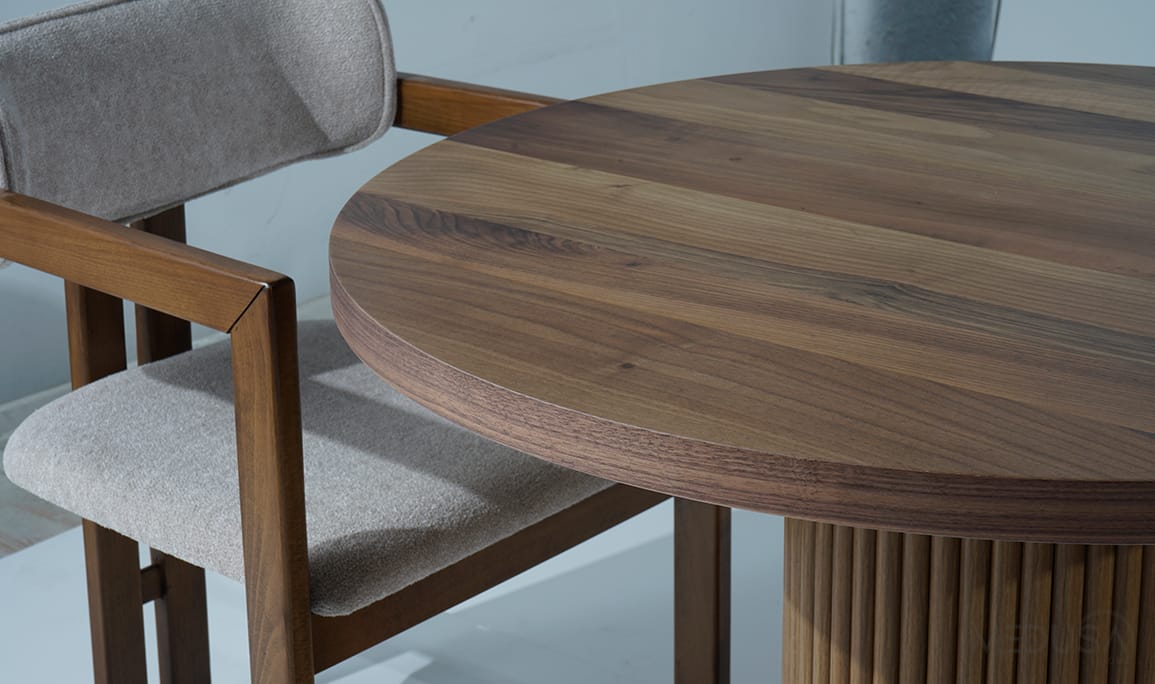 Medusa Home Mobilya - Dante Ceviz Mutfak Masası