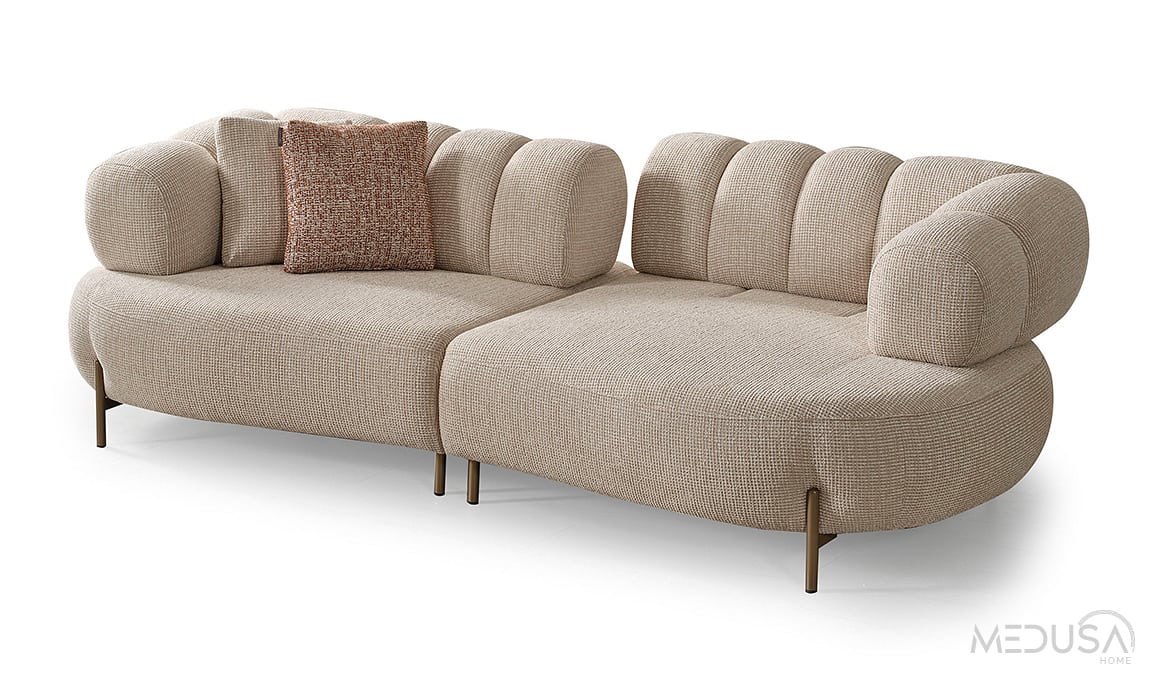 Medusa Home Mobilya - Daphne Üçlü Koltuk