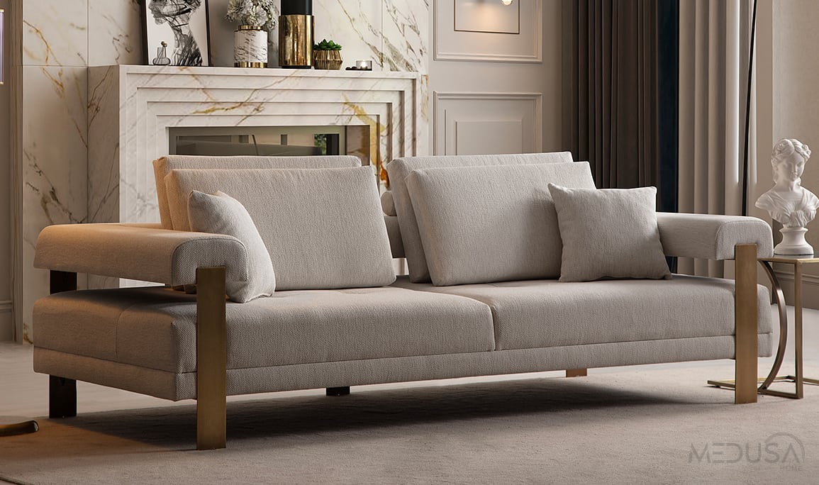 Medusa Home Mobilya - Deep Antik Koltuk Takımı