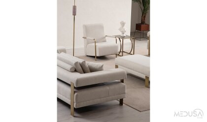 Medusa Home Mobilya - Deep Antik Koltuk Takımı