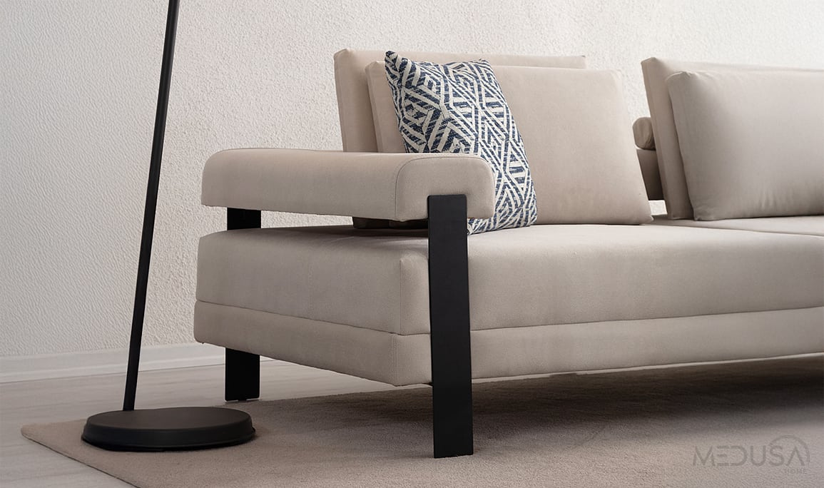 Medusa Home Mobilya - Deep Living Üçlü Koltuk