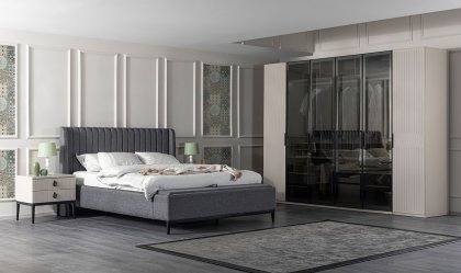 Medusa Home Mobilya - Defne 6 Kapılı Yatak Odası