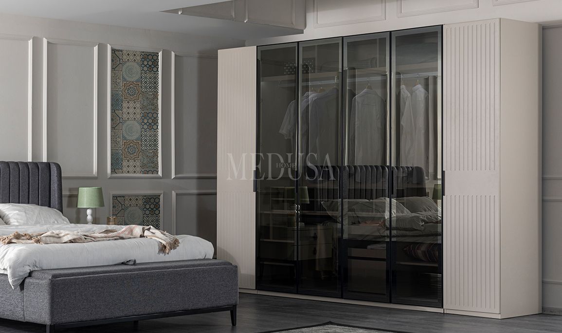 Medusa Home Mobilya - Defne 6 Kapılı Yatak Odası