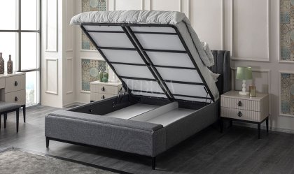 Medusa Home Mobilya - Defne 6 Kapılı Yatak Odası - Cam