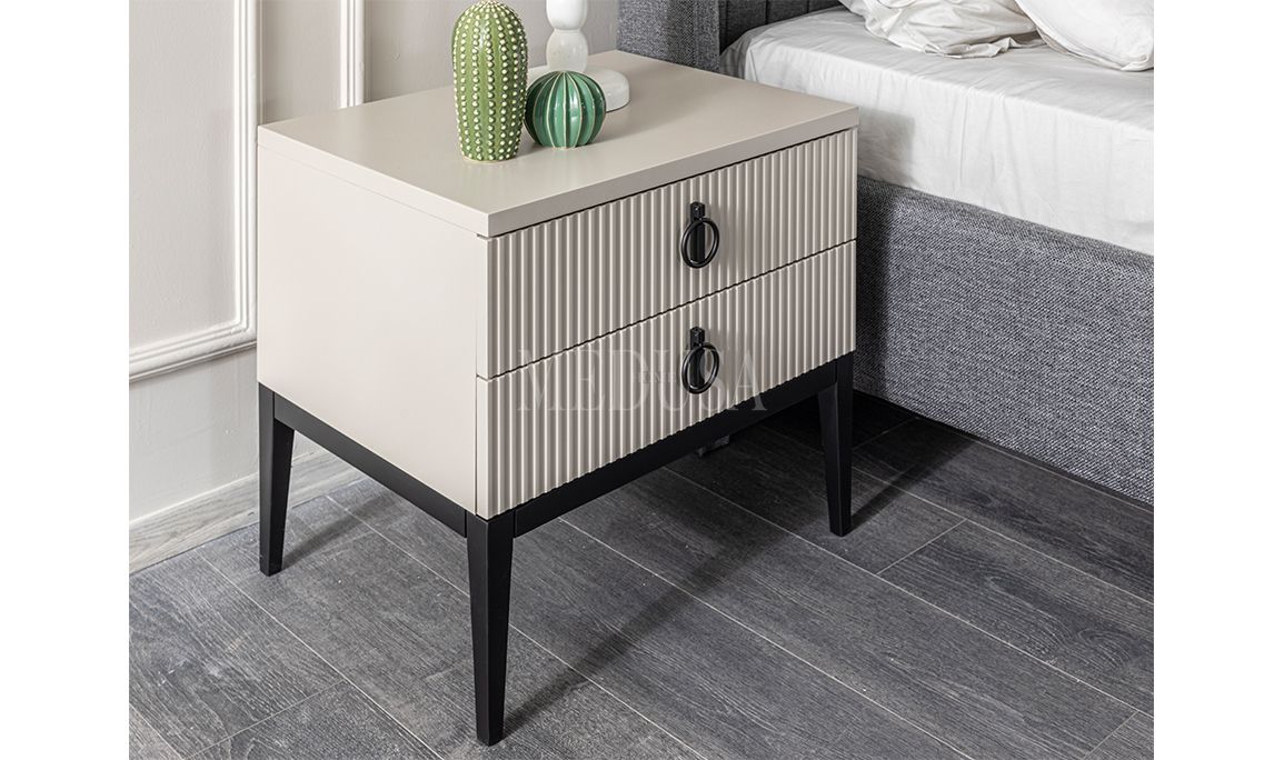 Medusa Home Mobilya - Defne 6 Kapılı Yatak Odası - Cam