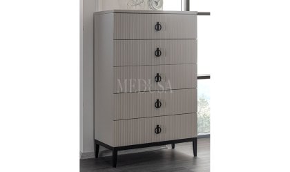 Medusa Home Mobilya - Defne 6 Kapılı Yatak Odası - Cam